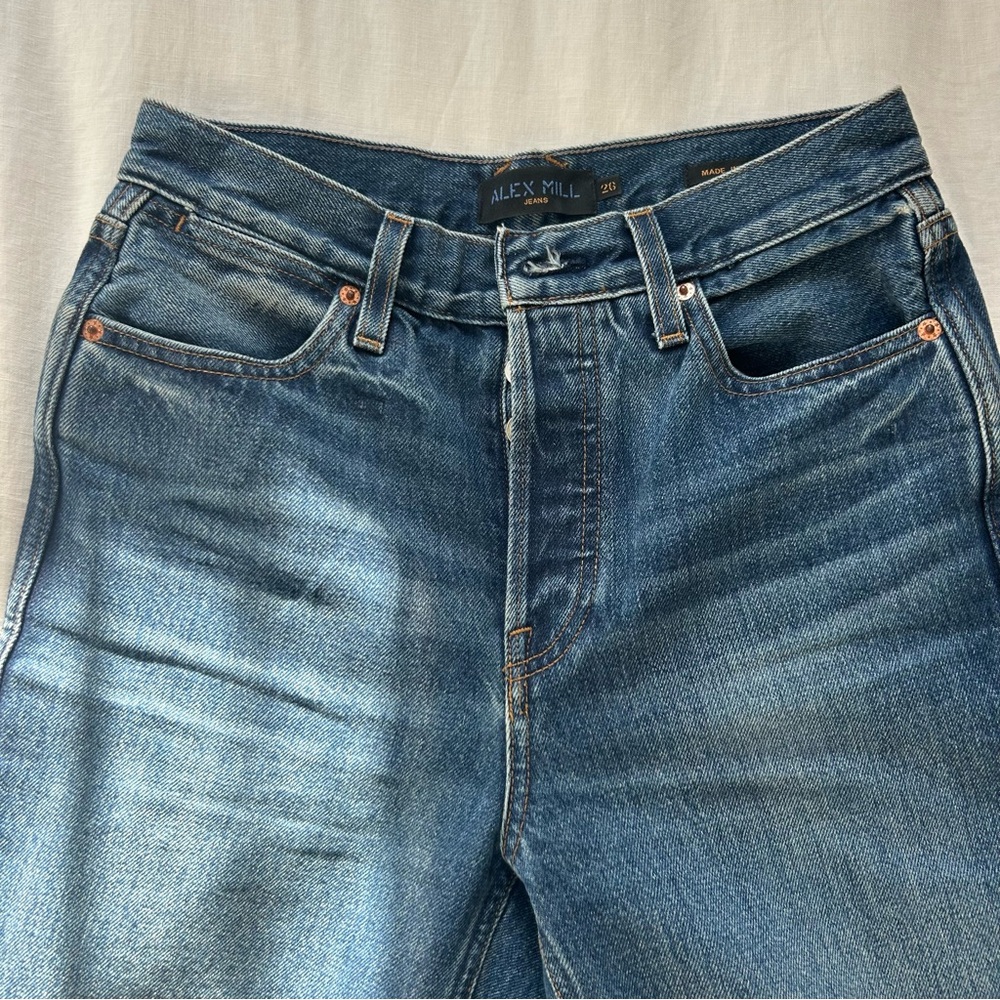 Carla High Rise Straight Jean - Picture 4 of 7